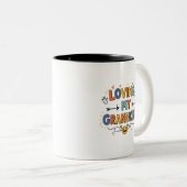 小さな瞬間、永遠の記憶：家族の贈り物 ツートーンマグカップ (正面右)