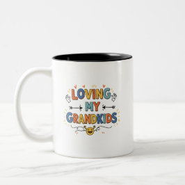 小さな瞬間、永遠の記憶：家族の贈り物 ツートーンマグカップ