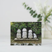 小さな石像 ポストカード (スタンド正面)