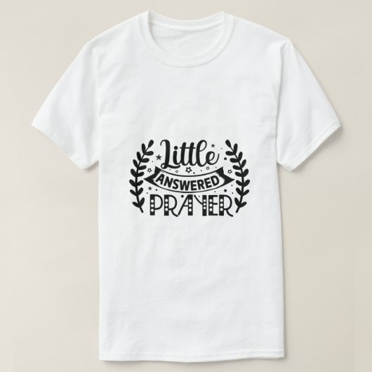 小さな祈りの叶えられた喜び Tシャツ (デザイン正面)