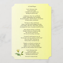 「小さな祈りの言葉」マットバラ