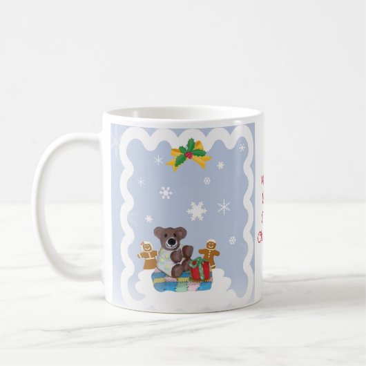 小さな神楽のクリスマスマグカップ コーヒーマグカップ (左)