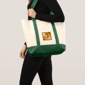 小さな秋のフクロウ トートバッグ (正面(商品))