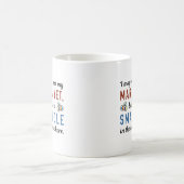 小さな穴のビー玉 コーヒーマグカップ (中央)