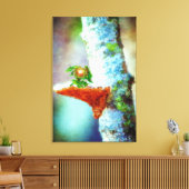 小さな竜が眠る キャンバスプリント (インサイチュ (リビング))