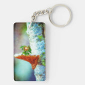 小さな竜が眠る キーホルダー (裏面)