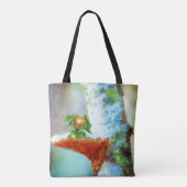 小さな竜が眠る トートバッグ (裏面)