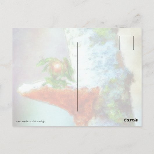 小さな竜が眠る ポストカード (裏面)