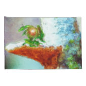 小さな竜が眠る 枕カバー (裏面-右)