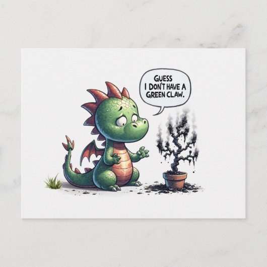 小さな竜の冒険 ポストカード (正面)