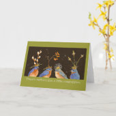 小さな競争カードに限る カード (黄色い花)