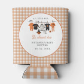 小さな笛ハロウィーンはほとんど赤ちゃんシャワーが必要 缶クーラー (裏面)