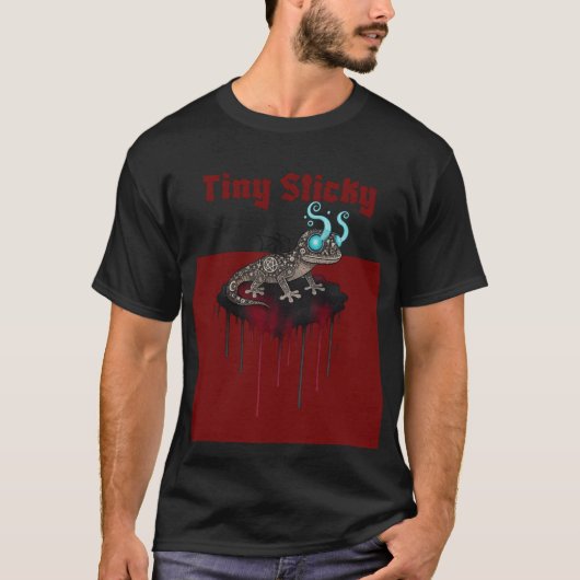 小さな粘着物 Tシャツ (正面)