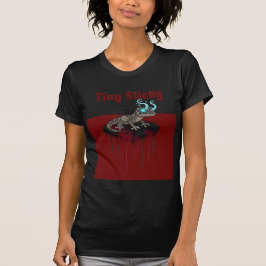 小さな粘着物 Tシャツ (正面)