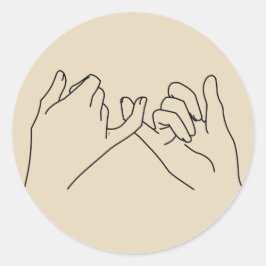 小さな約束 ラウンドシール