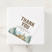 小さな素朴キャンパーの赤ちゃんシャワーが好き フェイバータグ (インサイチュ)