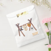 小さな素朴ブハロウィーン服ベビースシャワー フェイバーバッグ (封をした状態)