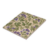 小さな紫色のアスターズルーペ タイル (側面)