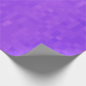 小さな紫色のモザイク正方形タイル、ラッピングペーパー ラッピングペーパー (角)