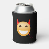 小さな絵文字悪魔 缶クーラー (缶裏面)