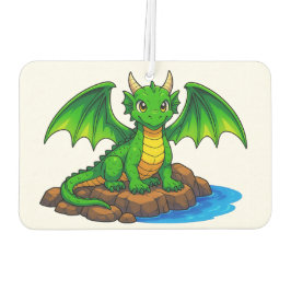小さな緑のドラゴン カーエアーフレッシュナー