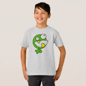 小さな緑の怪物 Tシャツ (正面フル)