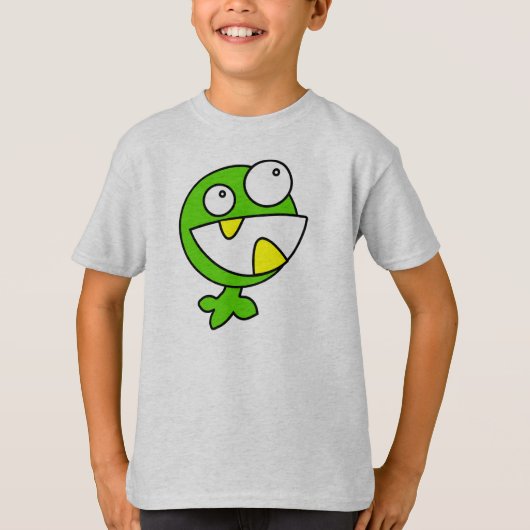 小さな緑の怪物 Tシャツ (正面)