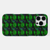 小さな緑の悪魔 iPhoneケース (裏面横)