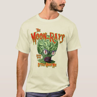 小さな緑の男の月の光の攻撃T Tシャツ