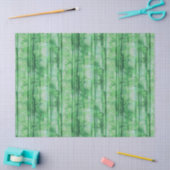 小さな緑の竹のティッシュペーパー- 10ポンド、17インチx23インチ 薄葉紙 (クラフト)