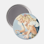 小さな缶救済でも マグネット (正面/裏面)