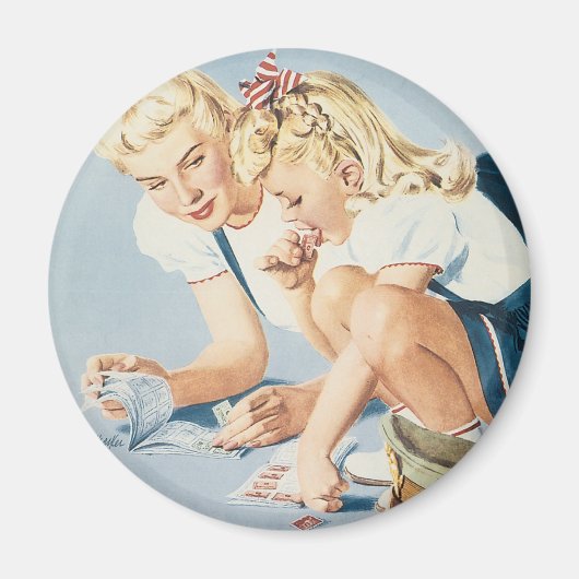 小さな缶救済でも マグネット (正面)