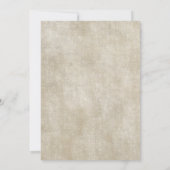 小さな羊の洗礼　男女兼用招待状 招待状 (裏面)