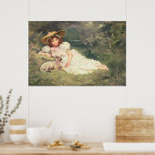 小さな羊飼いの娘 ポスター (キッチン)