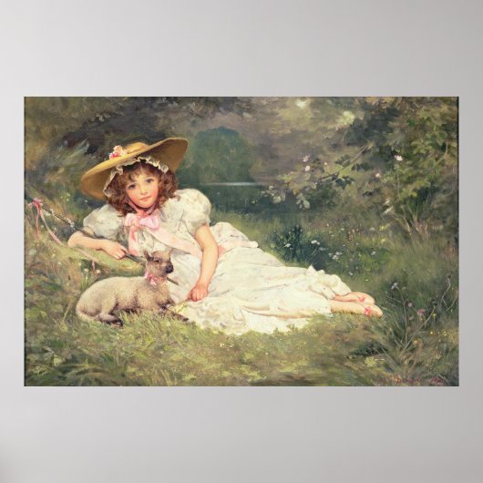 小さな羊飼いの娘 ポスター (正面)