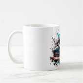 小さな自動車 コーヒーマグカップ (左)