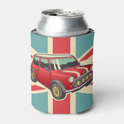 小さな自動車 缶クーラー (缶正面)