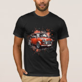 小さな自動車 Tシャツ (正面)