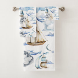 小さな船乗りの航海 バスタオルセット