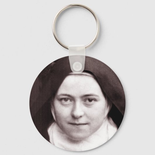 小さな花であるリシューの聖なる花。 キーホルダー (正面)