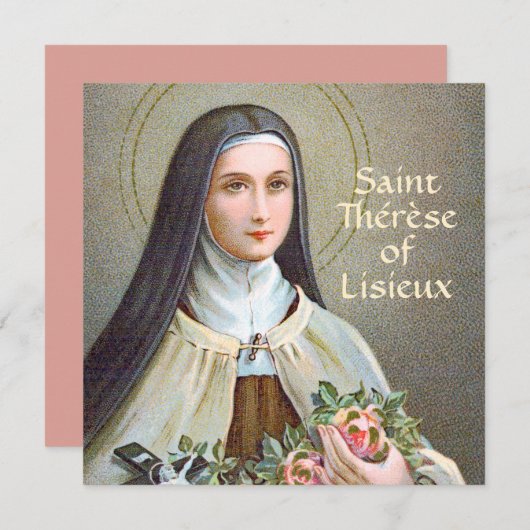 小さな花のリシューの聖テリーズ(BJE 01) (正面/裏面)