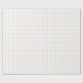 小さな花の点 ラッピングペーパー (フラット)