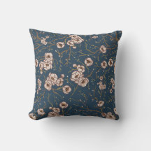 小さな花は淡い青のパターン