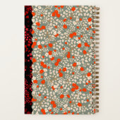 小さな花は赤と緑 ノートブック (裏面)