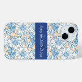 小さな花柄デザイン Case-Mate iPhoneケース (裏面 (横))