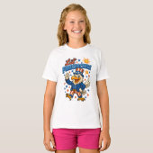 小さな花火の自由クラシカルイーグル Tシャツ (正面フル)