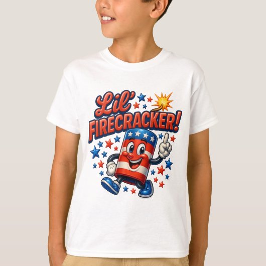 小さな花火マニア Tシャツ (正面)