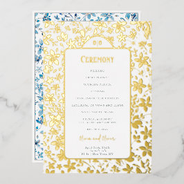 小さな花結婚式 プログラム