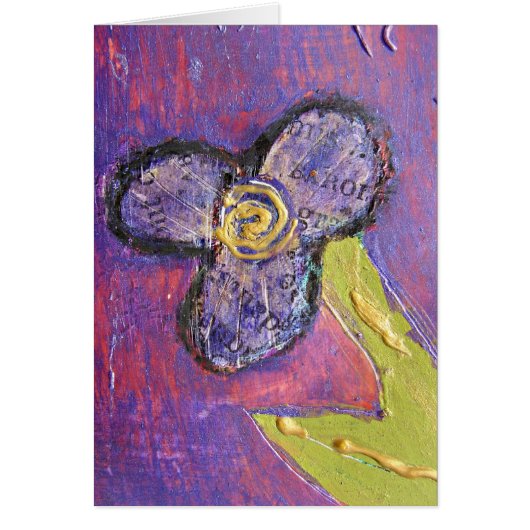 小さな花 (正面)