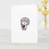 小さな花 カード (黄色い花)